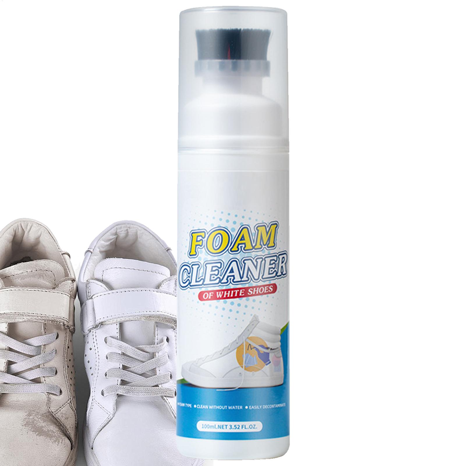 Sneaker Cleaning Kit - Detergente per Sneaker 100ml, Schiuma Pulente