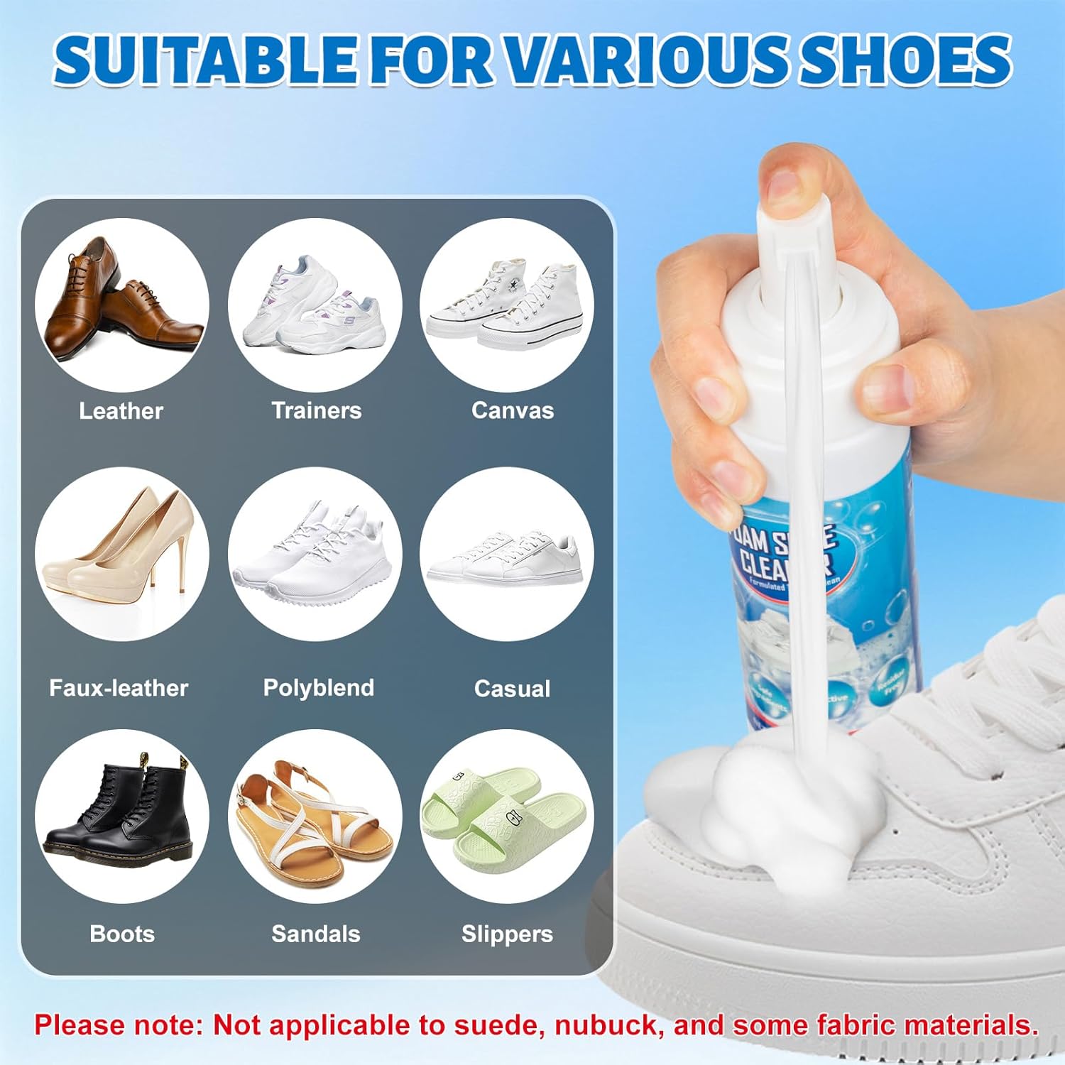 Schiuma detergente per scarpe  - Sneaker Cleaning Kit recensione e prezzo